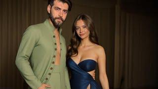 Yağmur Yüksel and Barış Baktaş Enjoy Fashion Show in Designer Outfits