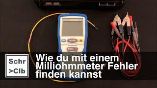 Wie du mit einem Milliohmmeter Kabelbrüche finden kannst