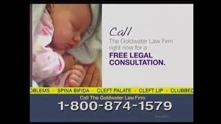 Goldwater Law Firm - Zoloft have been reported to cause birth defects! (2012, 60s, 874-1579 ver)