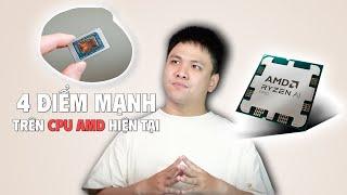 4 điểm MẠNH, trên CPU AMD Laptop 2024! Ryzen AI 9 HX 370