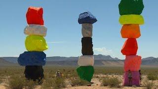 Rock art: Seven Magic Mountains