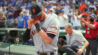 Cubs Honor Kris Bryant During Pregame & He Gets Emotional