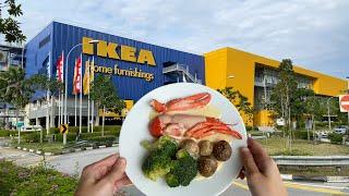 Eating at IKEA Restaurant