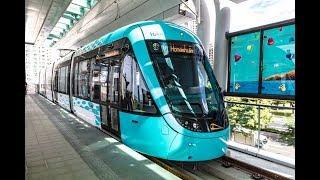 Taiwan's new light rail system opens with free rides