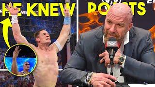 WWE HAD A PLAN ALL ALONG...John Cena LEAVING Again...Triple H ROASTS Fans...Wrestling News