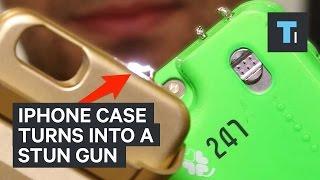 iPhone case turns into a stun gun