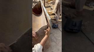 Iron plate gape closing with new ideas in welding work #shorts #ideas #method #tools