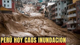 Ahora Perú terrible inundaciones! Puentes colapso,casas destruidas en Bagua grande