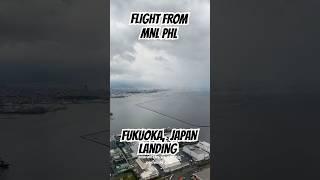 Fukuoka, Japan Landing #Fukuoka #Japan #airplane #aviation  #landing #a320 #travel #travelvlog #air