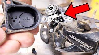 How to disassembly and assembly bicycle derailleur. Service your mtb bike.