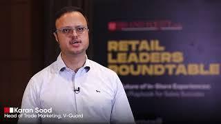 In Conversation with Karan Sood, Head of Trade Marketing, V-Guard