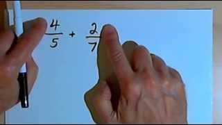 Adding Fractions with Different Denominators 127-3.14