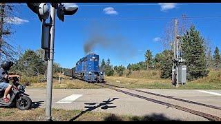 Escanaba & Lake Superior RR Is Becoming Popular Amongst Rail Fans! #trains #trainhorn #trainvideo