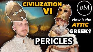 Modern Greek plays Pericles speaking Ancient Greek in Civilization VI