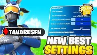 NEW BEST Controller Settings For Fortnite Chapter 2 REMIX! (PS4/PS5/XBOX/PC