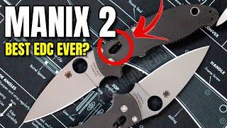 Best EDC Knife EVER? - Spyderco Manix 2 C101GP2 Knife Review