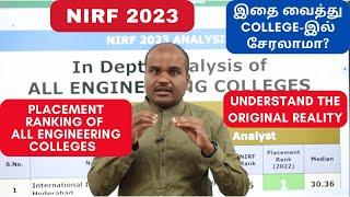  NIRF 2023 | இந்த விஷயத்தை கட்டாயம் கவனியுங்கள் |  In-Depth Analysis of ALL ENGINEERING COLLEGES