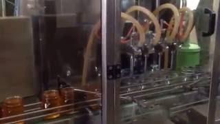 Ghee jar  filling line, Ghee Filler , Capper , Labeler, Induction Sealer machine