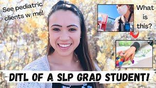 Day In The Life SLP Grad Student!! | Graduate School | Pediatric Clients | Emilyy Elizabeth Davio