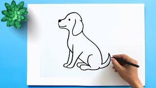 How to Draw a Dog Step by Step 