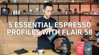 5 Essential Espresso Profiles With Flair 58