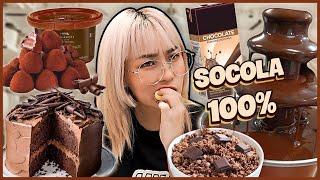 24h ăn toàn socola. Misthy khui thử hộp socola nội địa Trung hot nhất Tiktok ! FOOD CHALLENGE