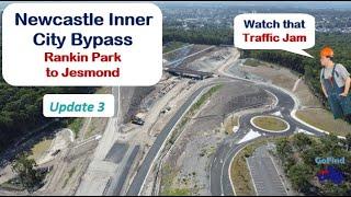 Newcastle Inner-City Bypass Flyover Rankin Park - Jesmond Newest Update