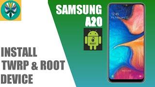 How To Install TWRP & Root On Samsung A20 with Magisk 100% WORK