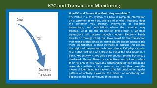 KYC and Transaction Monitoring