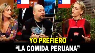 Chilean chef ADMITTED in the middle of the Chile program THAT SHE PREFERS Peruvian food worldwide