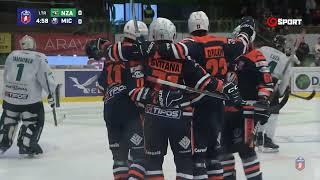 Renārs Krastenbergs Goal vs HC Nove Zamky 24.09.2024 | Tipos Extraliga