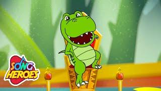 I'm a T-Rex | Dinosaur Kids Songs | Song Heroes