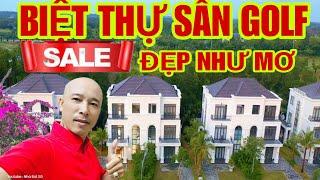 BIỆT THỰ SÂN GOLF QUÁ ĐẸP 10x20 KHU NHÀ GIÀU SANG CHẢNH BÁN West Lakes Golf | #bietthusaigon