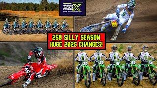 All Known 2025 250 SMX Team Rosters! | Huge Changes (Deegan, Forkner, Vialle, Smith, & More)