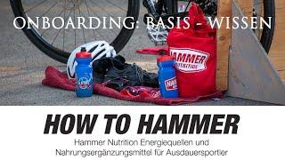 Hammer Nutrition Basis Schulung mit Malte Eckert & Remo Thöny via ZOOM