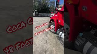 COCA COLA DRIVER PARKS 48 FOOT TRAILER INTO A DOCK #shorts#beverage#cocacola#foodservice#illwise