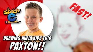 Drawing Ninja Kidz TV Paxton