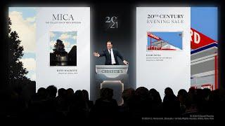 Livestream | MICA: THE COLLECTION OF MICA ERTEGUN Part I and 20th Century Evening Sale | New York