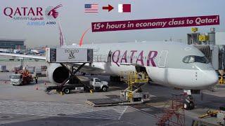 Trip Report | Qatar Airways A350-1000 | Los Angeles - Doha | Economy | 4K