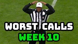 Top 7 Worst Referee Calls of Week 10 | NFL 2020 highlights HD