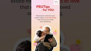 #PRUTipsForYou: Elderly family members can create a secure financial future. #OurReasonIsYou