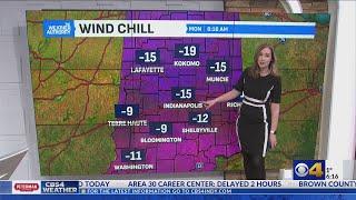 A Cold Weather Advisory in place until Wednesday