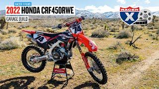 2022 Honda CRF450RWE Project Bike Garage Build