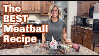 Food Prep -Easy Meatball Recipe