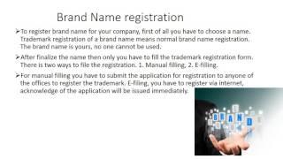 Le Intelligensia  brand name registration