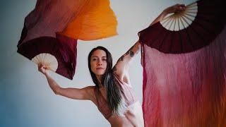 CHRYSALIS SILK STUDIES | Learn Silk Fan Fusion Dance Choreography