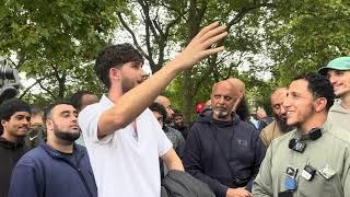 Shamsi amazed a young atheist with prophet prophecies! Shamsi & Visitor Speakers Corner Sam Dawah