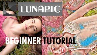 LUNAPIC Beginner Tutorial - Free Photoshop Alternative