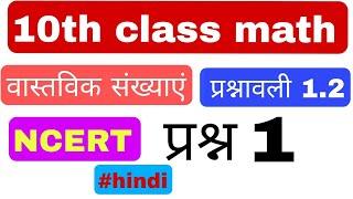 10th class math 1.2 question 1 || वास्तविक संख्या 1.2 प्रश्न 1 || #10thclass #realnumber #hindi