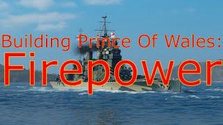 Building Prince Of Wales: Installing The Firepower